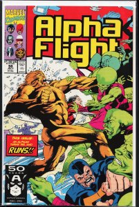 Alpha Flight Special #2 Direct Edition (1991) Alpha Flight