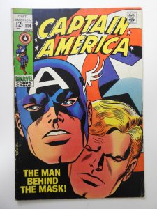 Captain America #114  (1969) VG+ Condition!