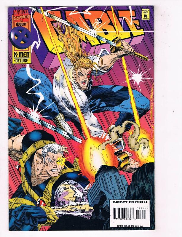 Cable (1993 1st Series) #22 Marvel Comic Book Direct Ed Domino Shatterstar HH3