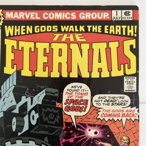 Eternals #1 1976 Marvel Comics  Kirby 1st Appearance of the Eternals VF/NM ?