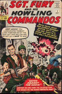 Sgt. Fury #1 (1963) Sgt. Fury and His Howling Commandos [Key Issue]
