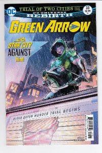 GREEN ARROW (2016 DC) #33 CVR A JAMAL CAMPBELL