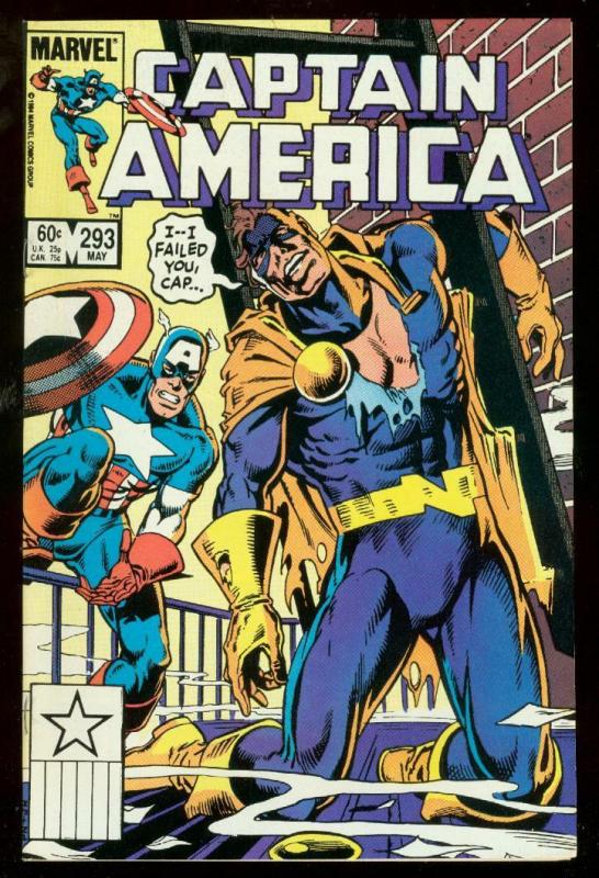 CAPTAIN AMERICA #293 1984-MARVEL COMICS VF