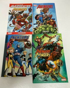 Marvel Adventures comic lot 4 different books Avengers Digest