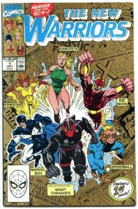 The New Warriors #1 1990- Second Printing- Night Thrasher- NM-