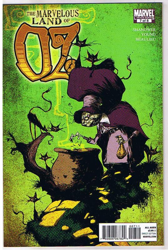 MARVELOUS LAND of OZ #7, NM, Wizard, Wonderful , Frank Baum, 2010, more in store