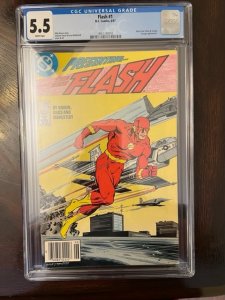 The Flash #1 (1987) - CGC 5.5