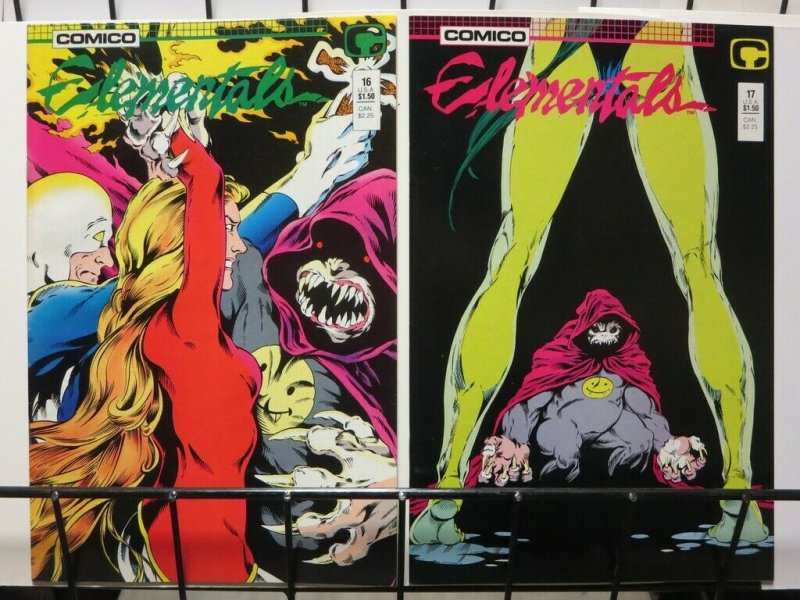 ELEMENTALS (1984-1988) 16-17 complete story arc