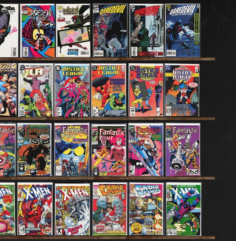 Huge Lot 140+ Comics with Daredevil, X-Factor, Avengers, Fantastic Four & More!