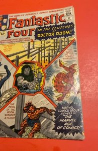 Fantastic Four #17 (1963)defeated by doom see description