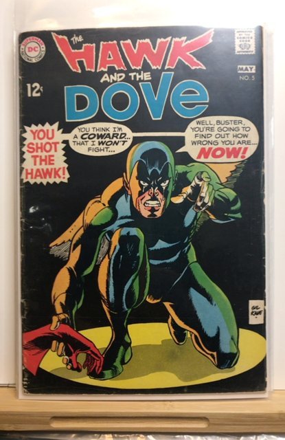 The Hawk and The Dove #5 (1969)