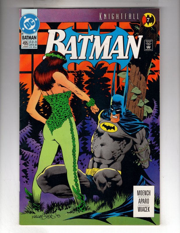Batman #495 (1993) POISON IVY! / GMA2