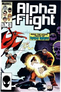 Alpha Flight #31 Mike Mignola NM