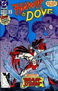 Hawk & Dove #25 DC Comics June Jun 1991 (FN+)