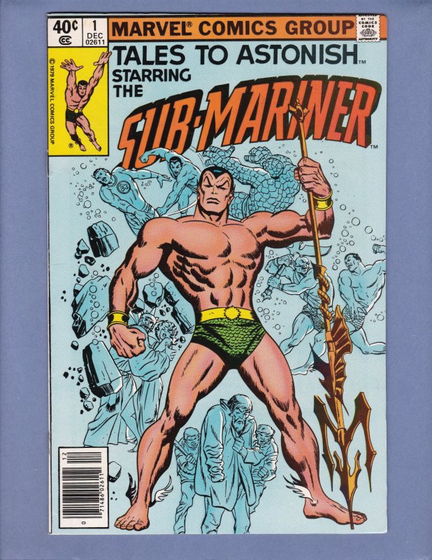 Tales To Astonish #1 FN Namor Sub-Mariner Marvel 1979