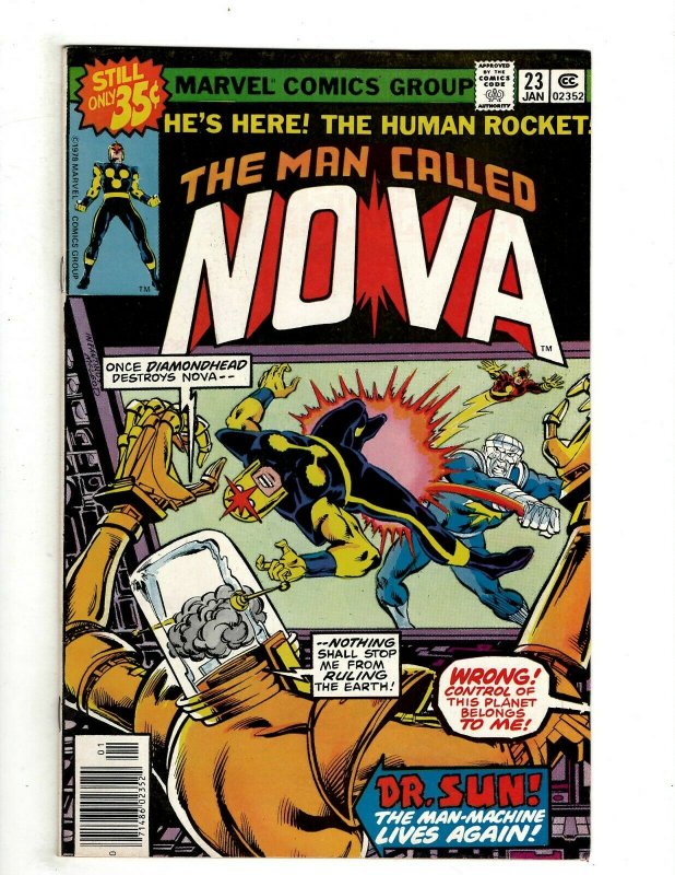 7 The Man Called Nova Marvel Comics # 19 20 21 22 23 24 25 Blackout Murder J461