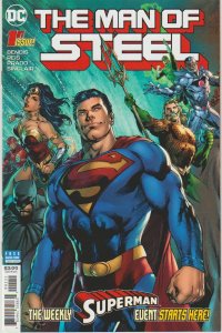 The Man Of Steel # 1 of 6 Cover A NM DC 2018 Series [I2]