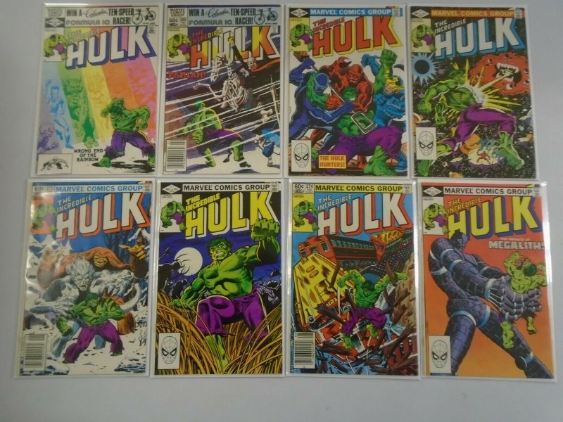 Incredible Hulk lot 41 different from #250-299 6.0 FN (1980-84 1st Series)