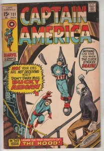 Captain America #131 (Nov-70) VG+ Affordable-Grade Captain America