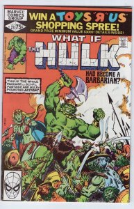 WHAT IF? #23 - 9.2 - WP - Hulk - High grade!