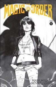 Magic Order 6-B Olivier Coipel Black & White Cover VF/NM