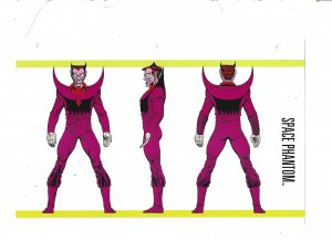 Official Handbook of the Marvel Universe Sheet- Space Phantom