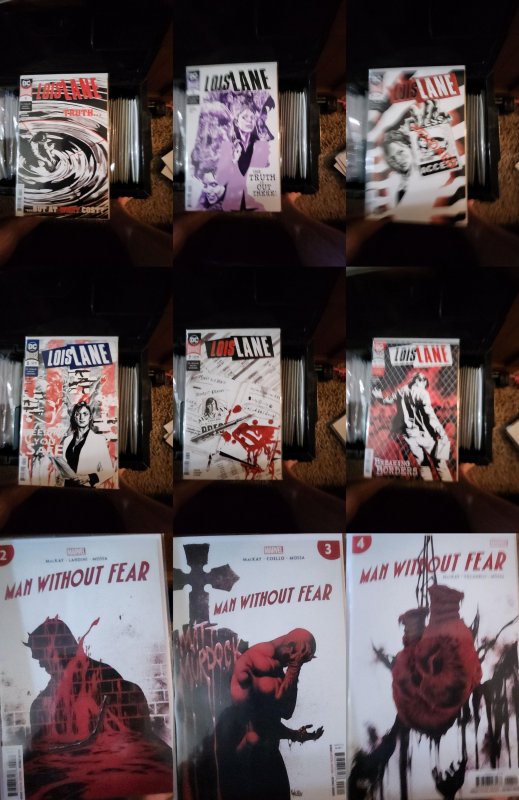 Lot of 9 Comics (See Description) Lois Lane, Daredevil