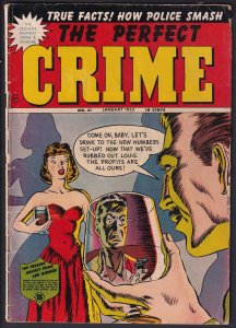 Perfect Crime 31 (1953) GD/VG Golden Age Cross comic