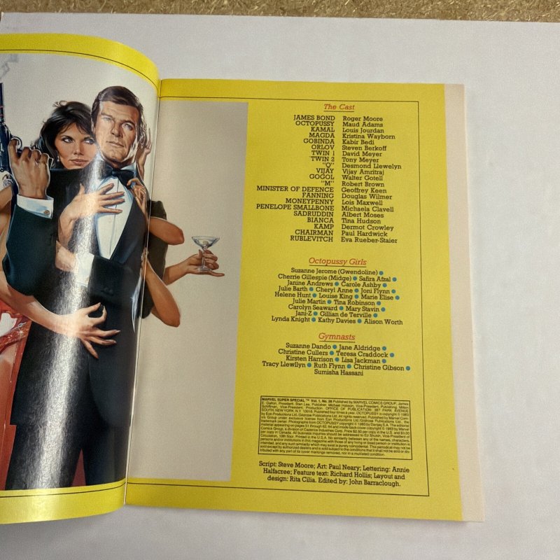Marvel Super Special #26 James Bond