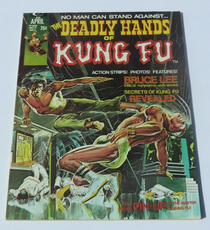 The Deadly Hands of Kung Fu #1 VF+ High Grade Bruce Lee 1st Daughters of Dragon