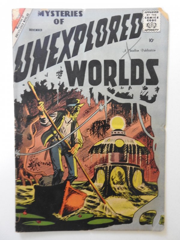 Mysteries of Unexplored Worlds #10 (1958) GD Condition 2 in spine split