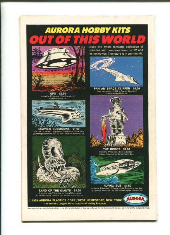 ADVENTURE COMICS #374 - MISSION DIABOLICAL (8.0) 1968