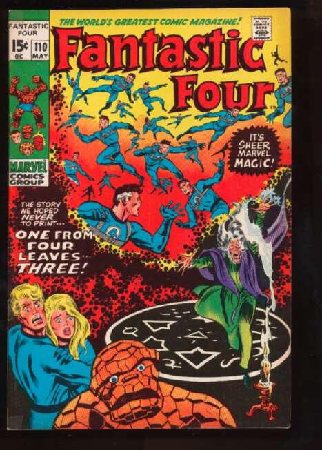 Fantastic Four (1961 series) #110, Fine- (Actual scan)