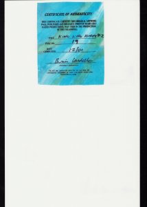 KING KONG BUNDY #2 PG. 19 - BY BRIEN CARDELLO W/COA ON BACK