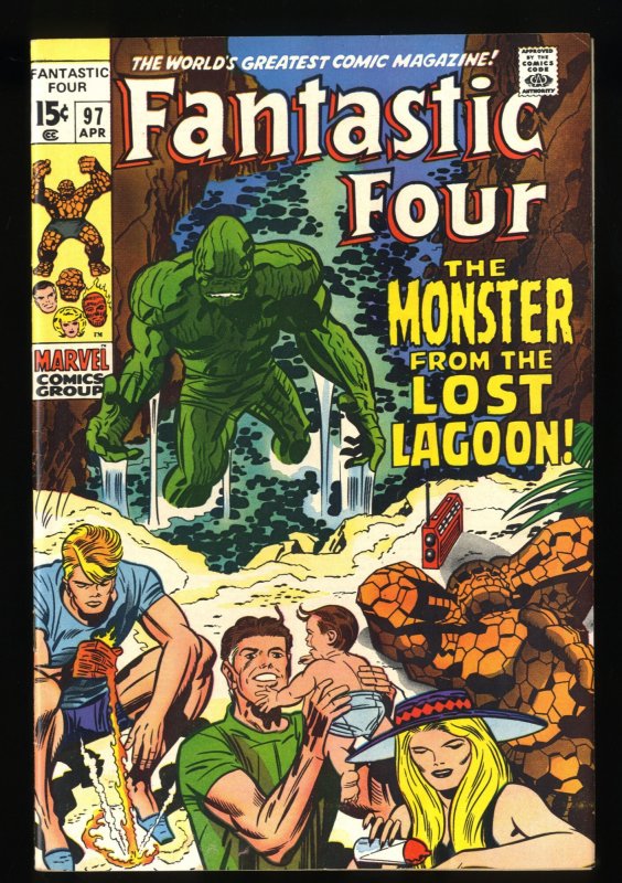 Fantastic Four #97 VF+ 8.5