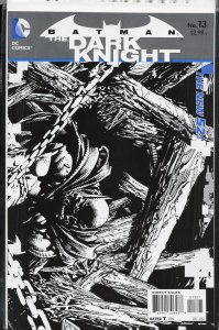 Batman: The Dark Knight #13 Sketch Cover (2012) Batman
