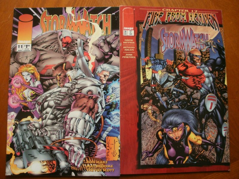 2 Near-Mint Image STORMWATCH #11 (1994) #36 (Fire From Heaven) (1996) Choi Lee