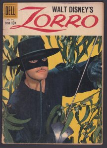 Four Color #976 Zorro GD+ 2.5 Dell Comic 1959