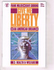 Give Me Liberty An American Dream Dark Horse Comics # 1 2 3 4 Frank Miller TW19