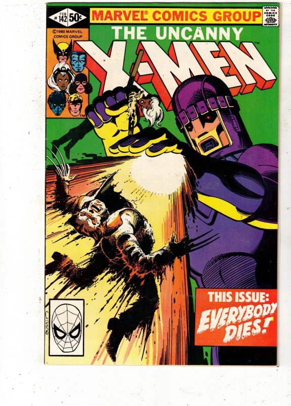 The Uncanny X-Men #142 1981 NM- PRICE DROP! DAYS OF FUTURE PAST WOW! COVELL CERT