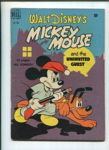 MICKEY MOUSE #286 (4.5) UNINVITED GUEST DELL 1950 
