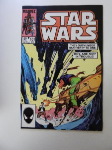 Star Wars #101 (1985) FN+ condition stains front cover