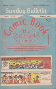 Sunday Bulletin Collectable Comics #37 VF ; Bulletin Co | Spider-Man Superman