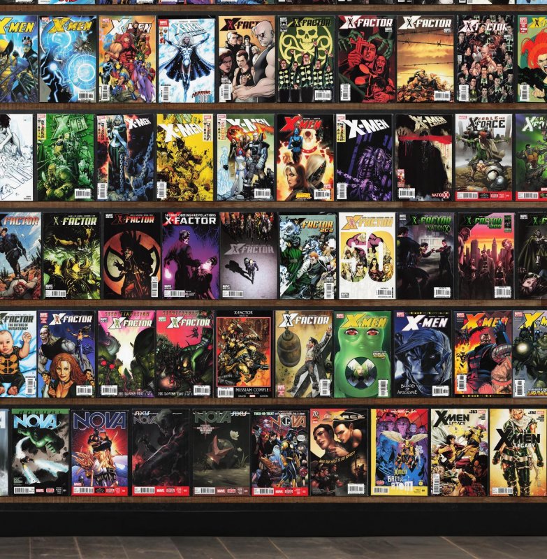 Huge Lot 270+ Comics with X-Factor, X-Men, Uncanny X-Force & More!