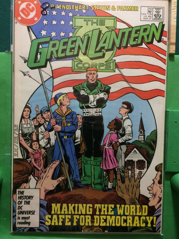 Green Lantern #210 Corps