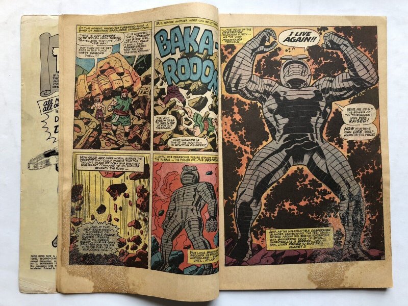 The Mighty Thor King-Size Special #2 (1966) Featuring The Destroyer 
