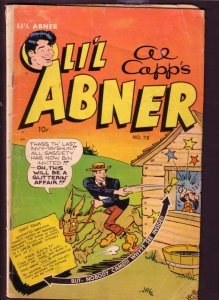 LI'L ABNER #78 HARVEY KURTZMAN AL CAPP WOLF GAL 1950 VG