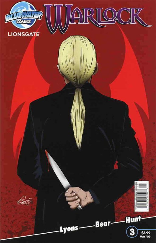 Warlock (Bluewater) #3 VF/NM; Bluewater | save on shipping - details inside