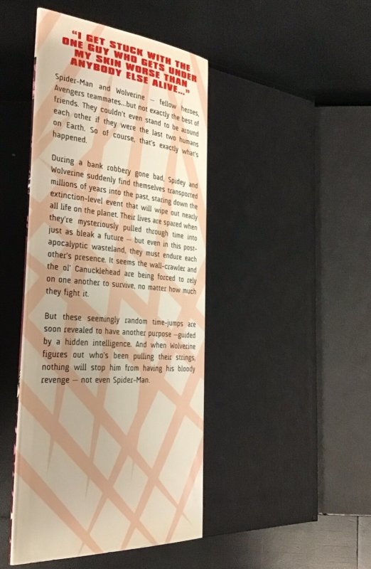 Astonishing Spider-Man & Wolverine Jason Aaron Marvel Comics HC with Dust Jacket