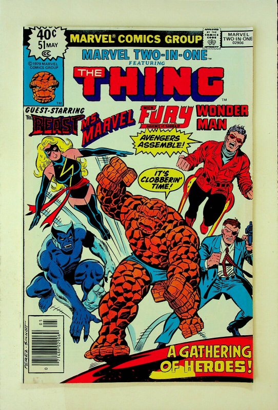 Marvel Two-In-One No. 51 - The Thing (May 1979, Marvel) - Good/Very Good 